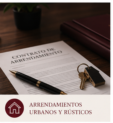 Arrendamientos urbanos y r&uacute;sticos